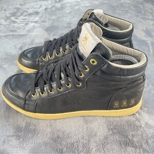 Psycho bunny Men's leather Sneakers size 8.5